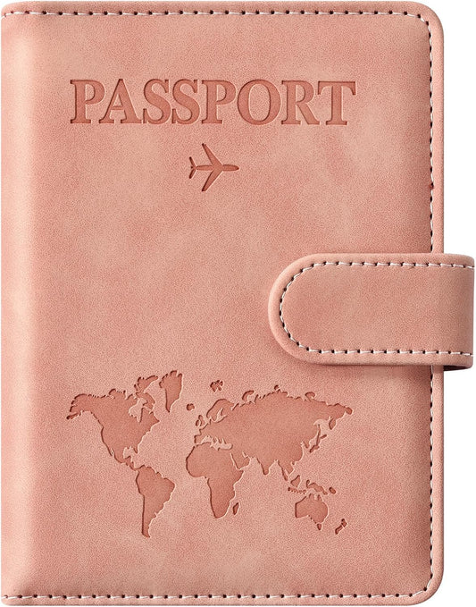 Slim Travel Passport Wallet with Card Slots