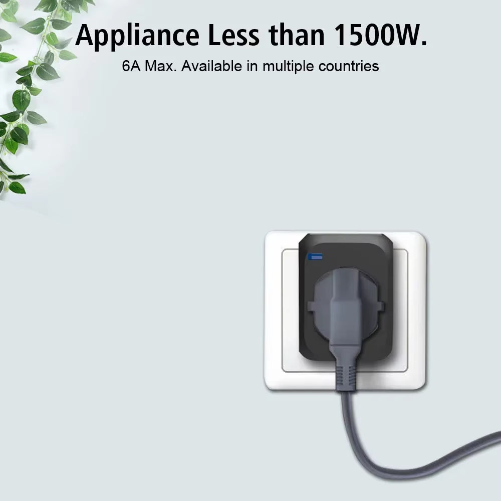 All-in-One Universal Travel Adapter with USB-C & Dual USB Ports