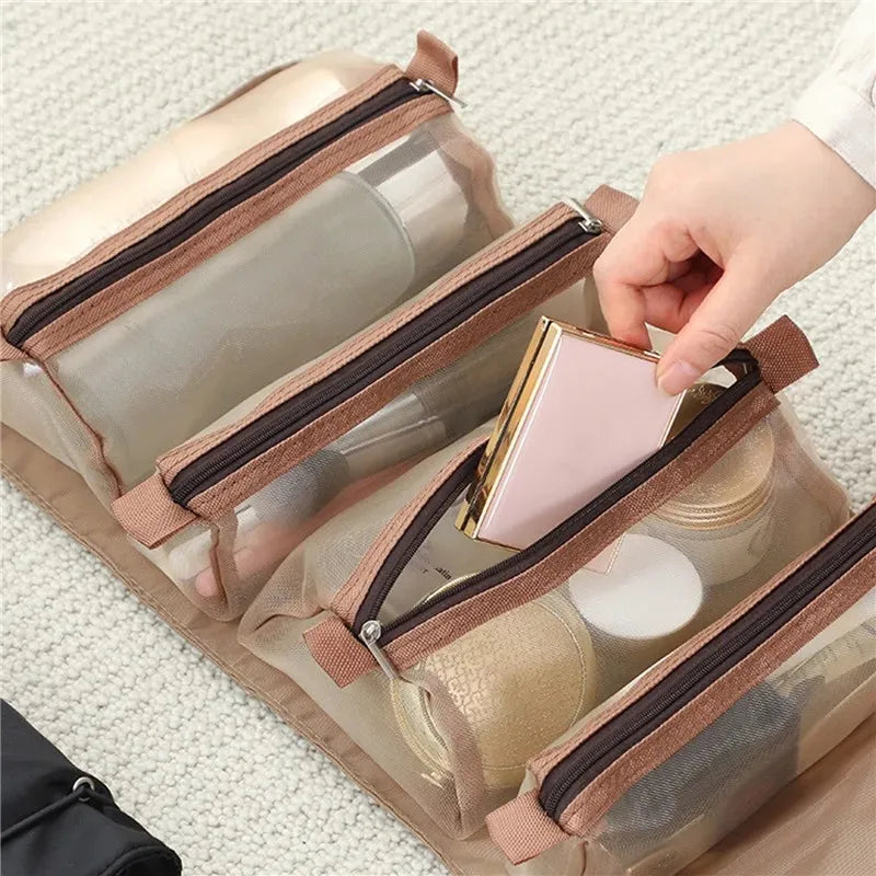 4-in-1 Detachable Travel Toiletry Bag