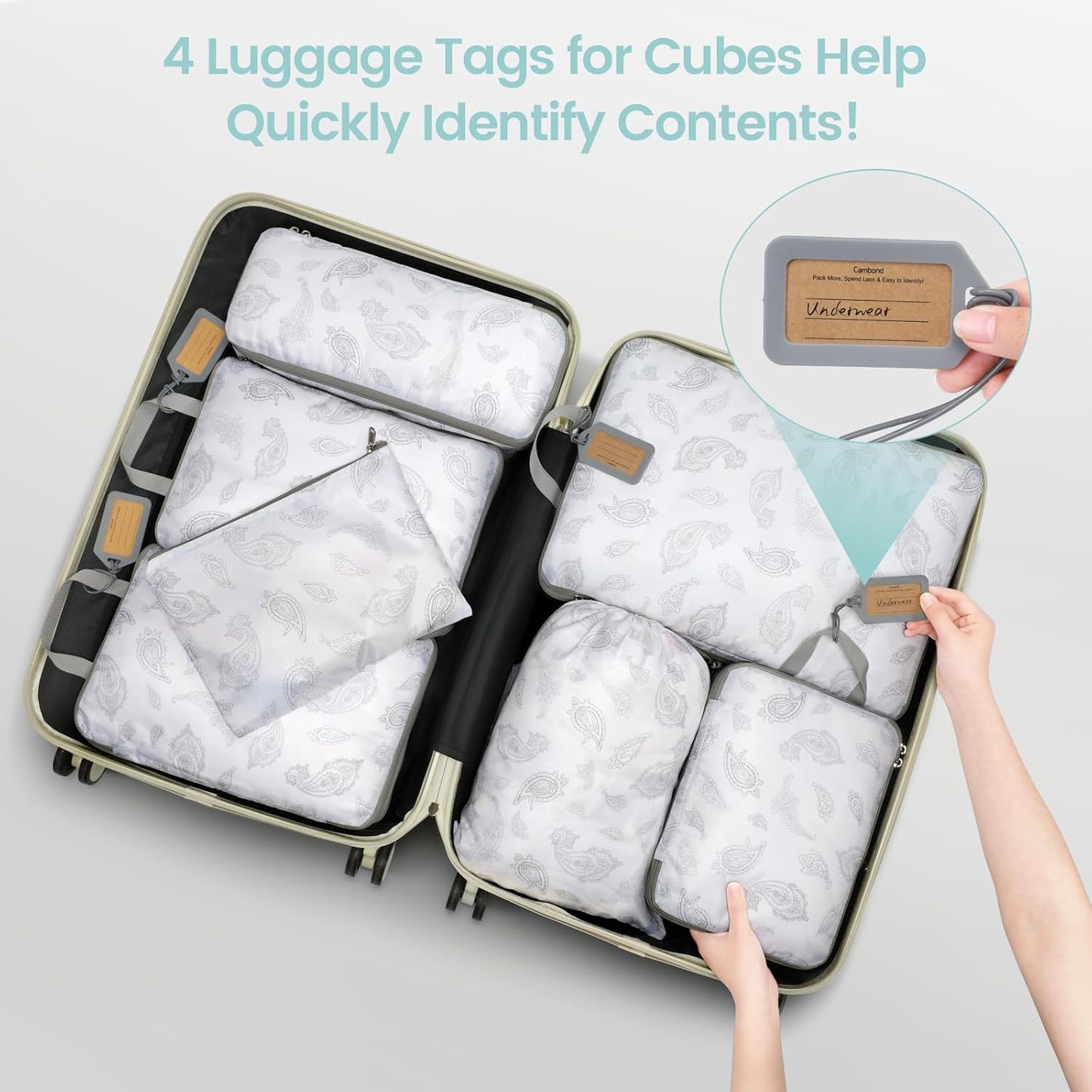 Compression Packing Cubes for Travel