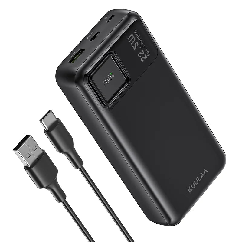 20,000mAh Portable Power Bank with 22.5W Fast Charging