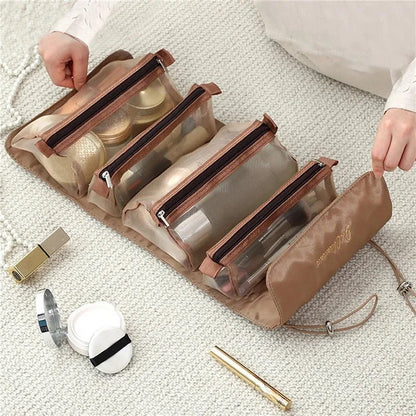 4-in-1 Detachable Travel Toiletry Bag