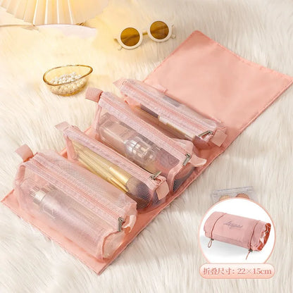 4-in-1 Detachable Travel Toiletry Bag